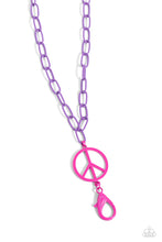Load image into Gallery viewer, Tranquil Unity - Purple 🌞 Lanyard
