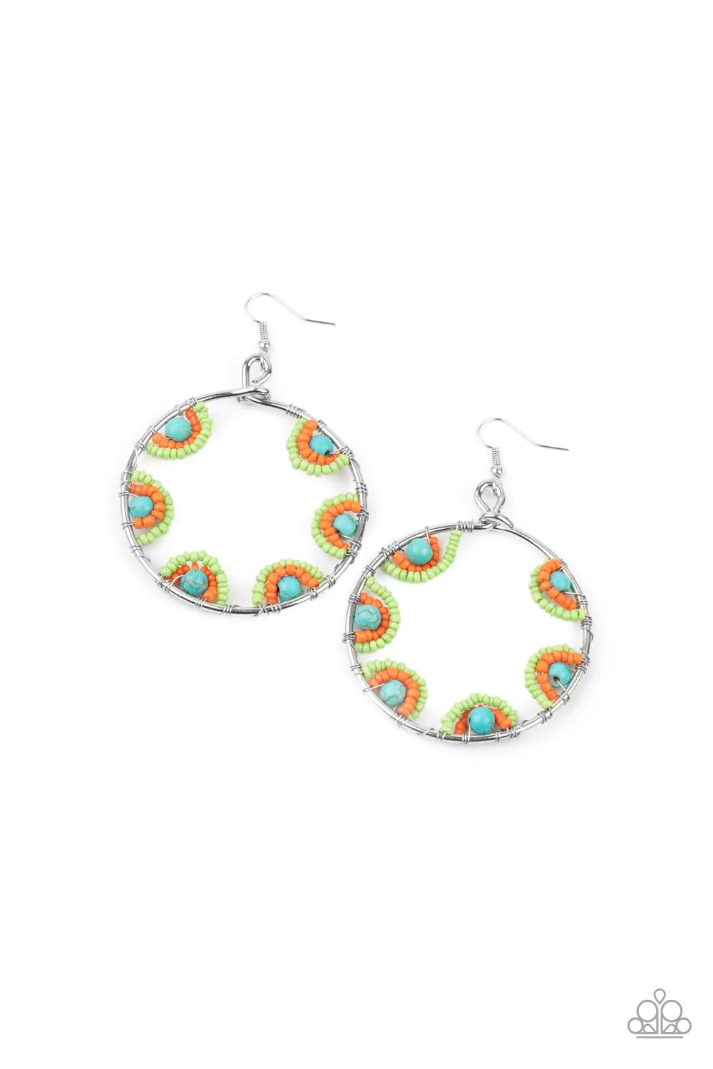 Off The Rim - Multi 🌞 Earrings