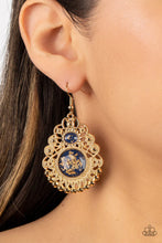 Load image into Gallery viewer, Welcoming Whimsy 🌞 Blue 🌞 Earrings
