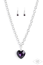 Load image into Gallery viewer, FLIRTATIOUSLY FLASHY - PURPLE- BLACK DIAMOND EXCLUSIVE
