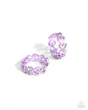 Load image into Gallery viewer, Historic Hearts - Purple
