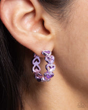 Load image into Gallery viewer, Historic Hearts - Purple
