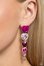 Load image into Gallery viewer, Cascading Casanova 🌞 Pink 🌞 Post Earrings &amp; Mystery Piece
