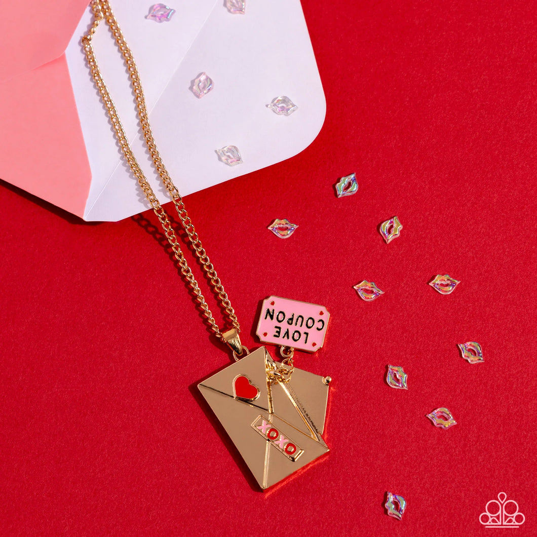 Love Coupon - Gold 🌞 Necklace & Mystery Piece