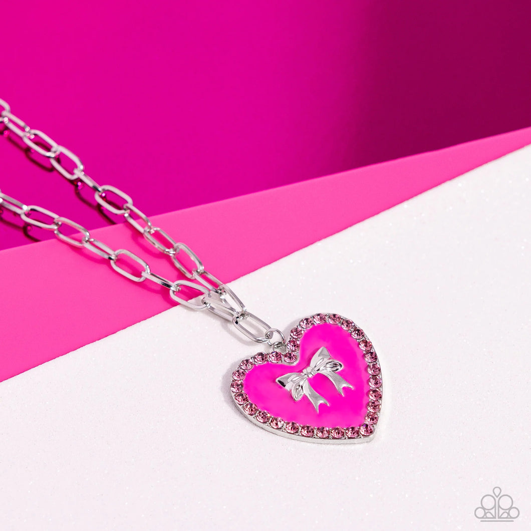 Romantic Gesture - Pink 🌞 Necklace