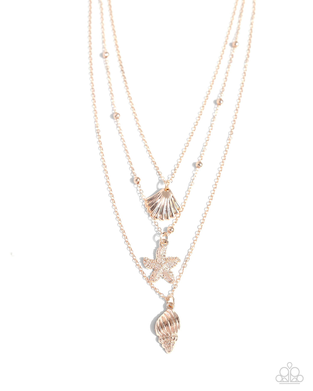 Seashell Sonata - Rose Gold 🌞 Necklace & Mystery Piece