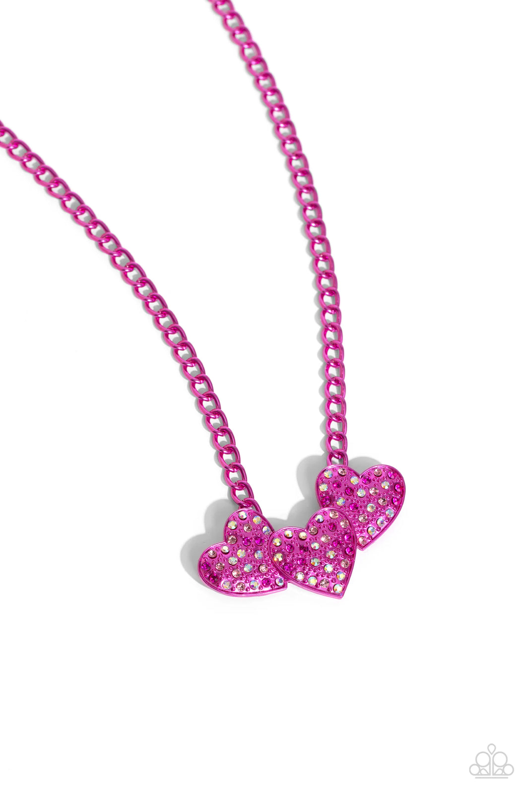 Low-Key Lovestruck - Pink 🌞 Necklace