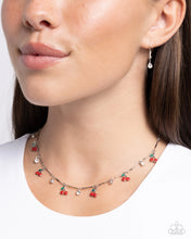 Load image into Gallery viewer, California Cherries - Red 🌞 Necklace
