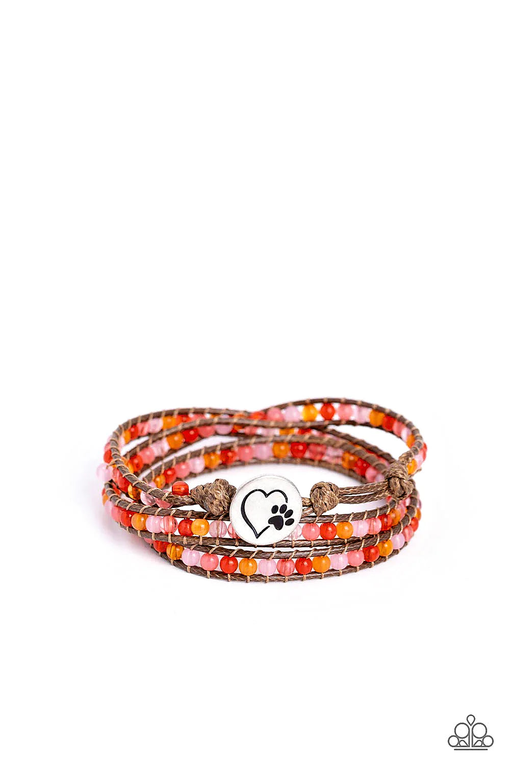 PAW-sitive Thinking - Orange 🌞 Bracelet