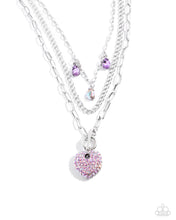 Load image into Gallery viewer, HEART History - Purple 🌞 Necklace
