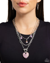 Load image into Gallery viewer, HEART History - Purple 🌞 Necklace
