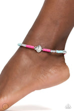 Load image into Gallery viewer, Carefree Coral - Pink - Anklet
