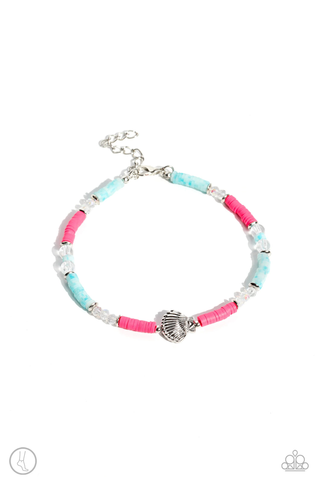 Carefree Coral - Pink - Anklet