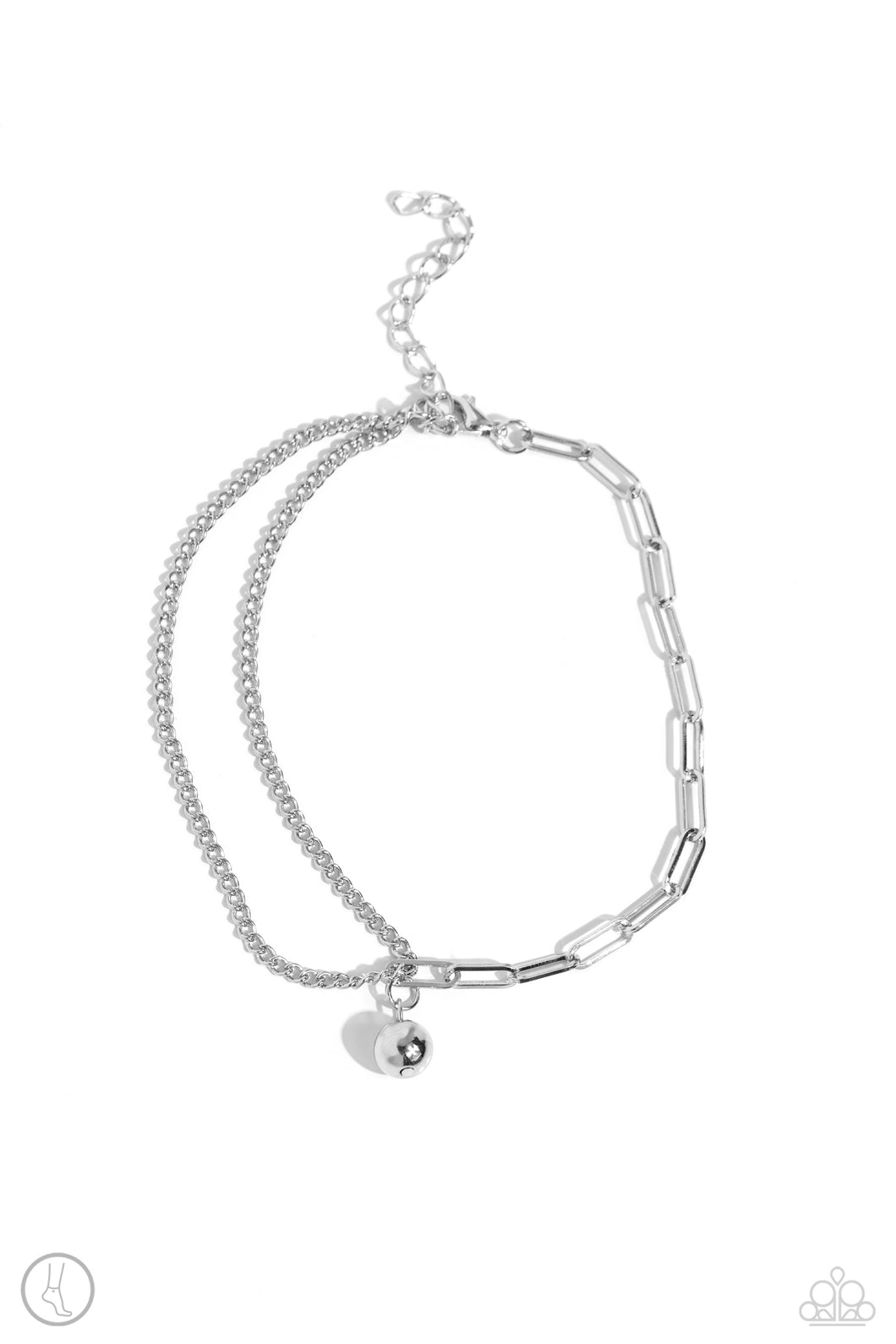 Solo Sojourn - Silver 🌞 Anklet