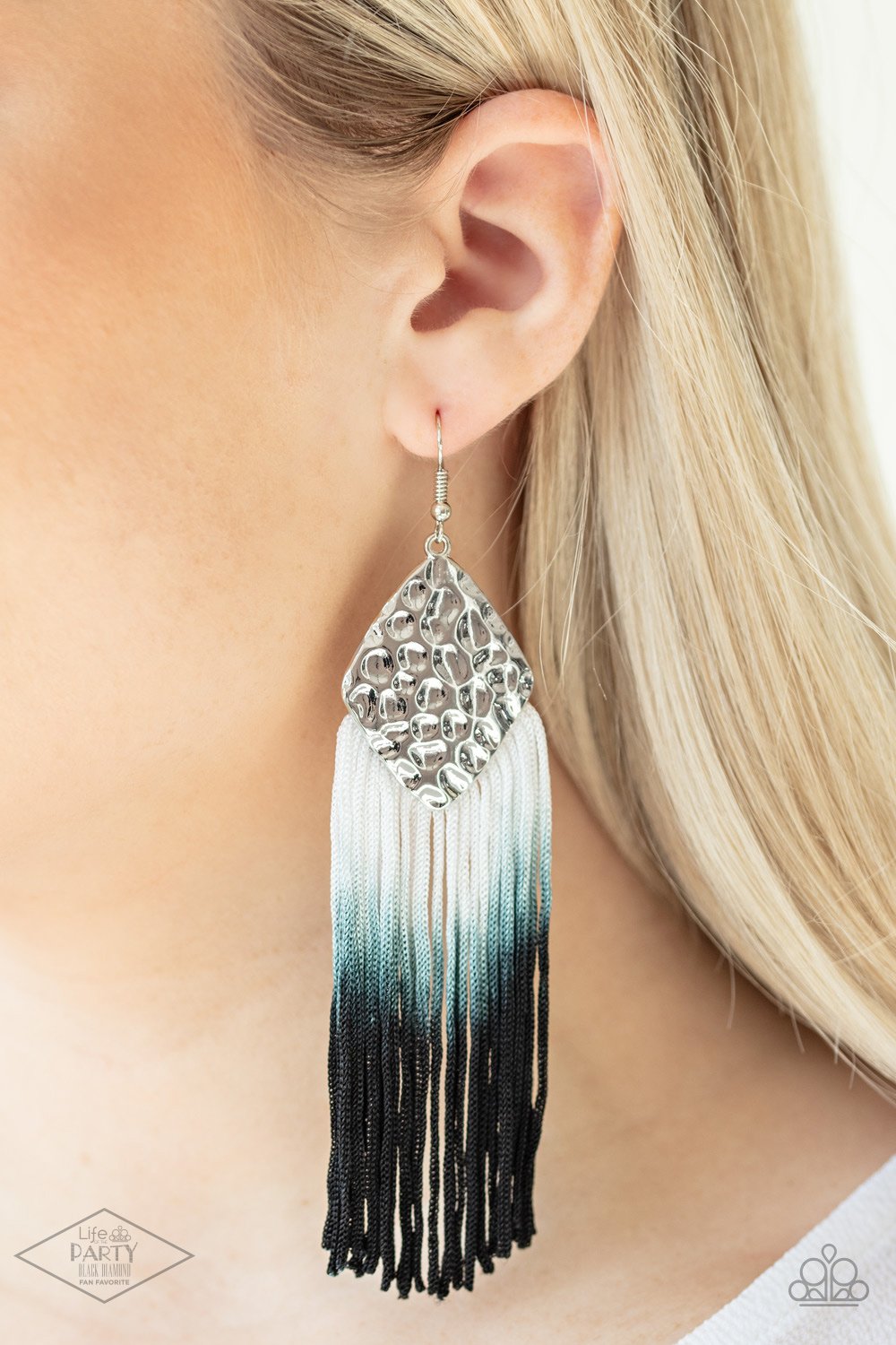 Earrings - Dip It - Black