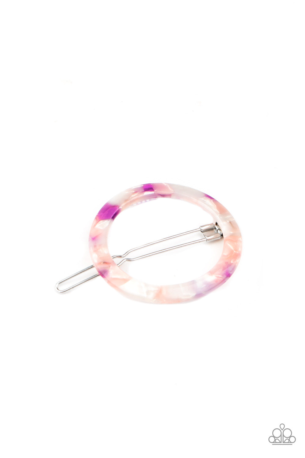 Hair Clip - In The Round - Purple