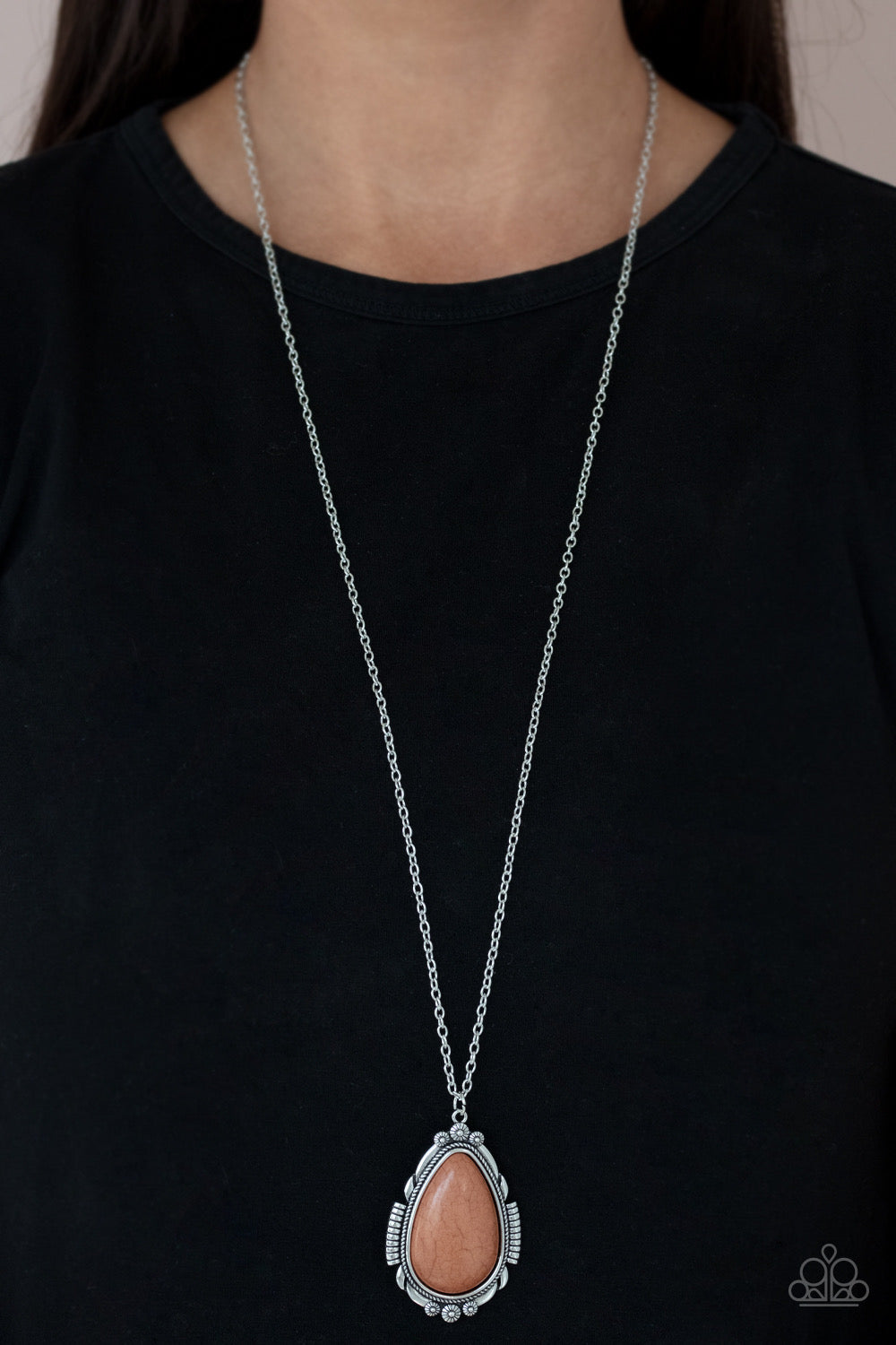 Necklace - Western Fable - Brown