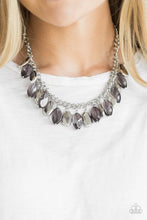 Load image into Gallery viewer, Necklace -  Fringe Fabulous - Silver
