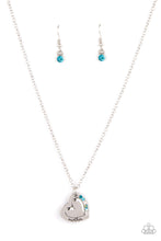 Load image into Gallery viewer, Necklace - Happily Heartwarming- Blue
