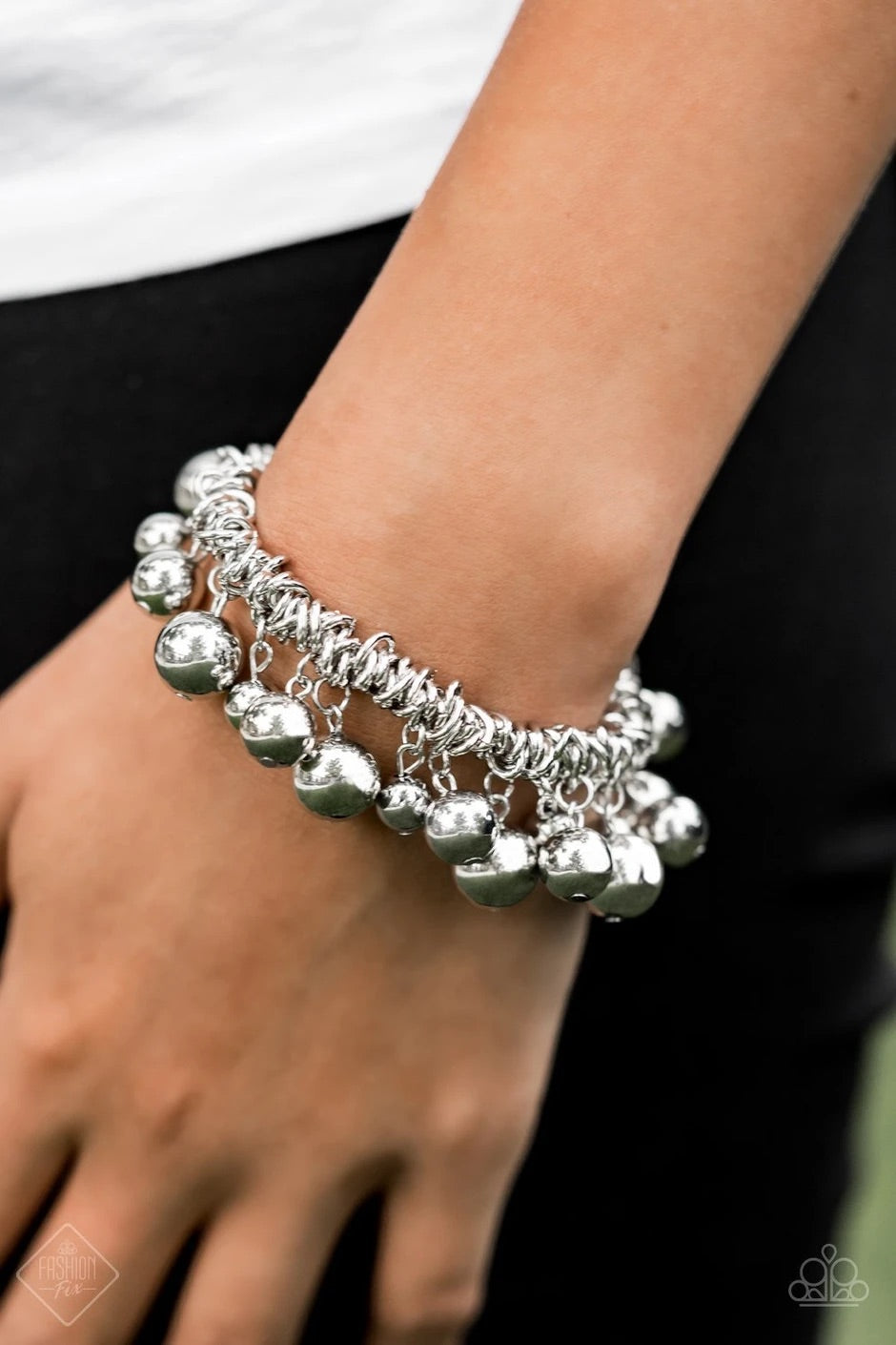 Bracelet - Ballroom Baller - Silver