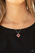 Load image into Gallery viewer, Necklace - My Heart Goes Out To You - Red
