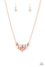 Load image into Gallery viewer, Necklace - Lavishly Loaded - Copper - LOP EXCLUSIVE
