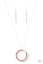 Load image into Gallery viewer, Necklace - Harmonic Halos - Red
