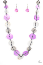 Load image into Gallery viewer, Necklace - Seashore Spa - Purple

