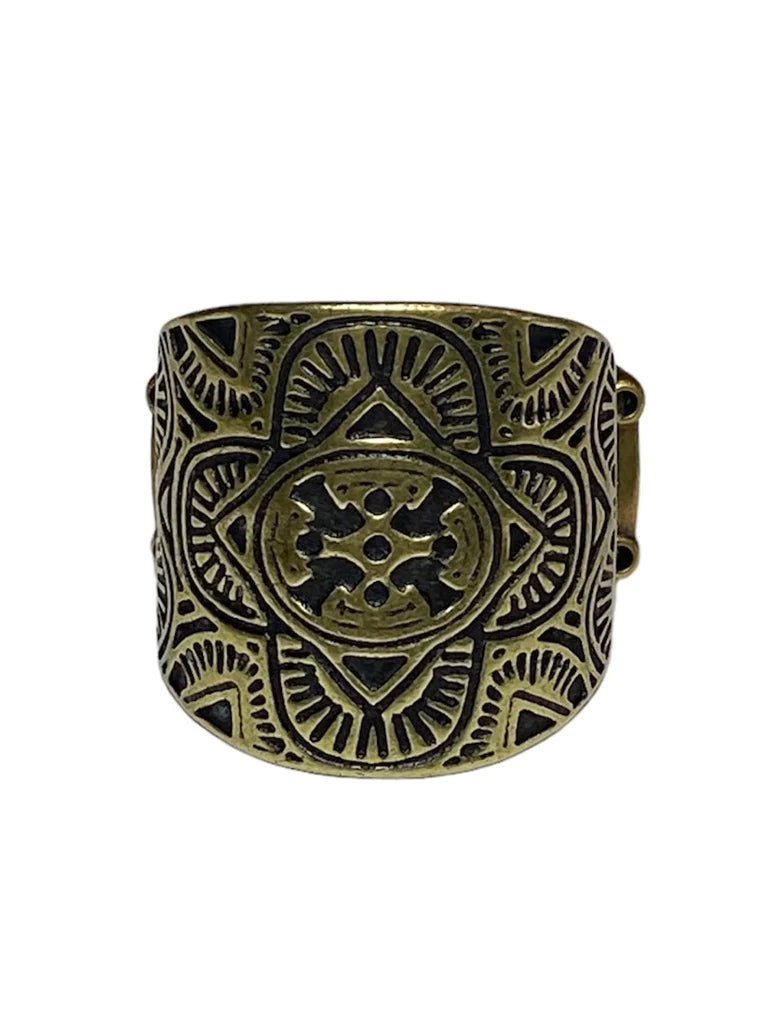 Argentine Arches - Brass 🌞 Ring