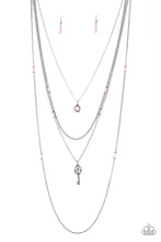 Load image into Gallery viewer, Necklace - Key Keynote - Pink
