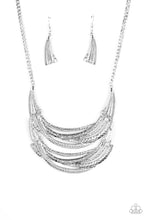 Load image into Gallery viewer, Necklace - Read Between the VINES - Silver
