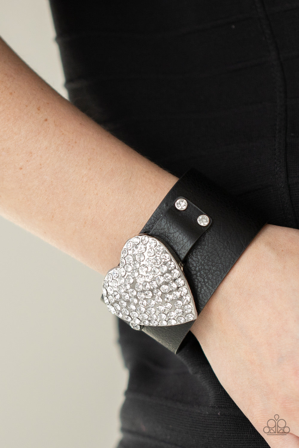 Bracelet - LOP - Flauntable Flirt - Black