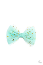 Load image into Gallery viewer, Hair Clip - Twinkly Tulle - Green
