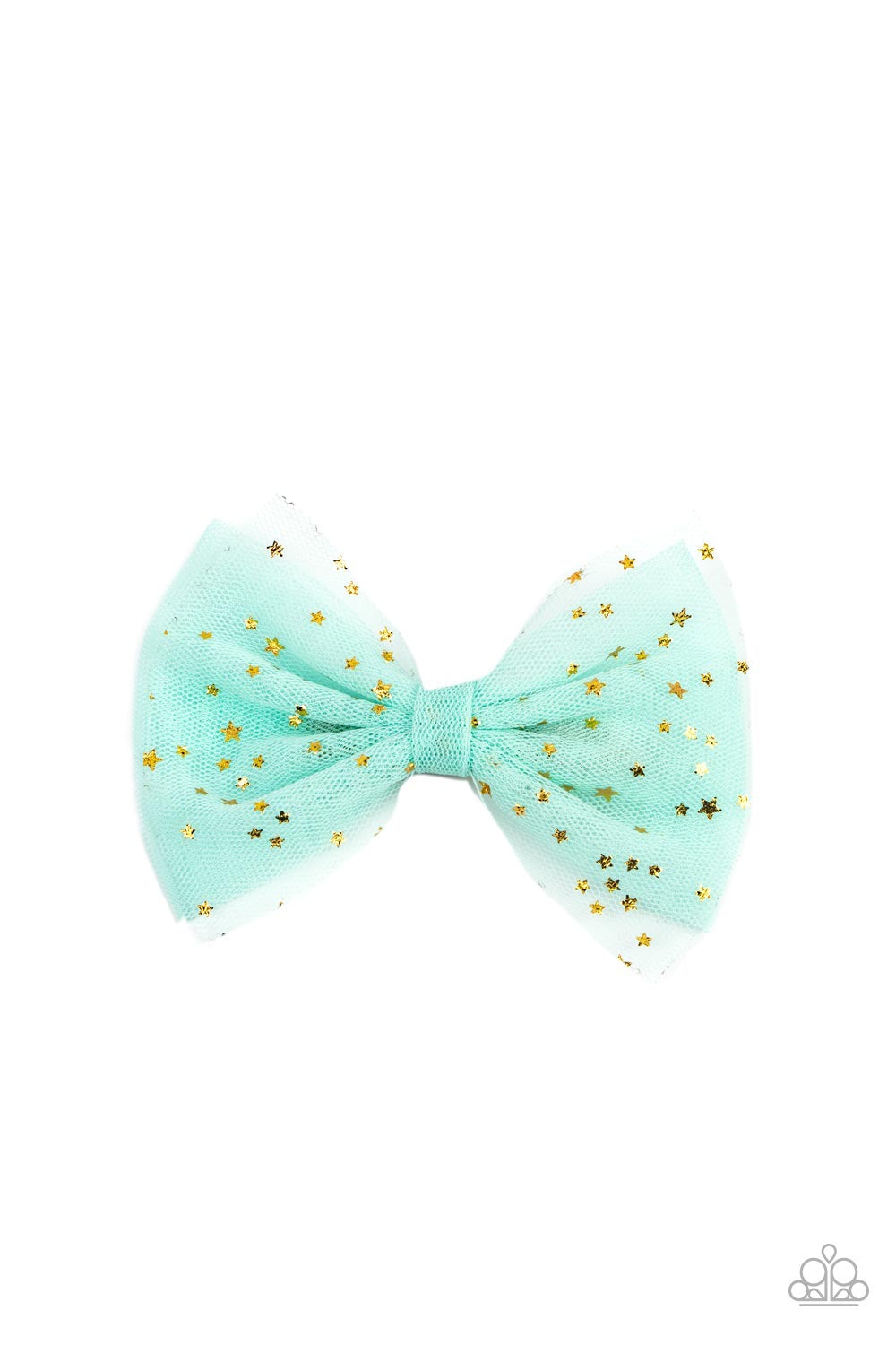 Hair Clip - Twinkly Tulle - Green