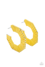 Load image into Gallery viewer, Earrings - Fabulously Fiesta - Yellow

