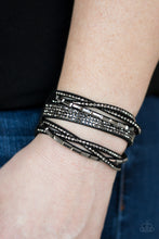 Load image into Gallery viewer, Bracelet - Tough Girl Glamour - Black
