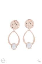 Load image into Gallery viewer, Earrings - Opal Obsession - Rose Gold
