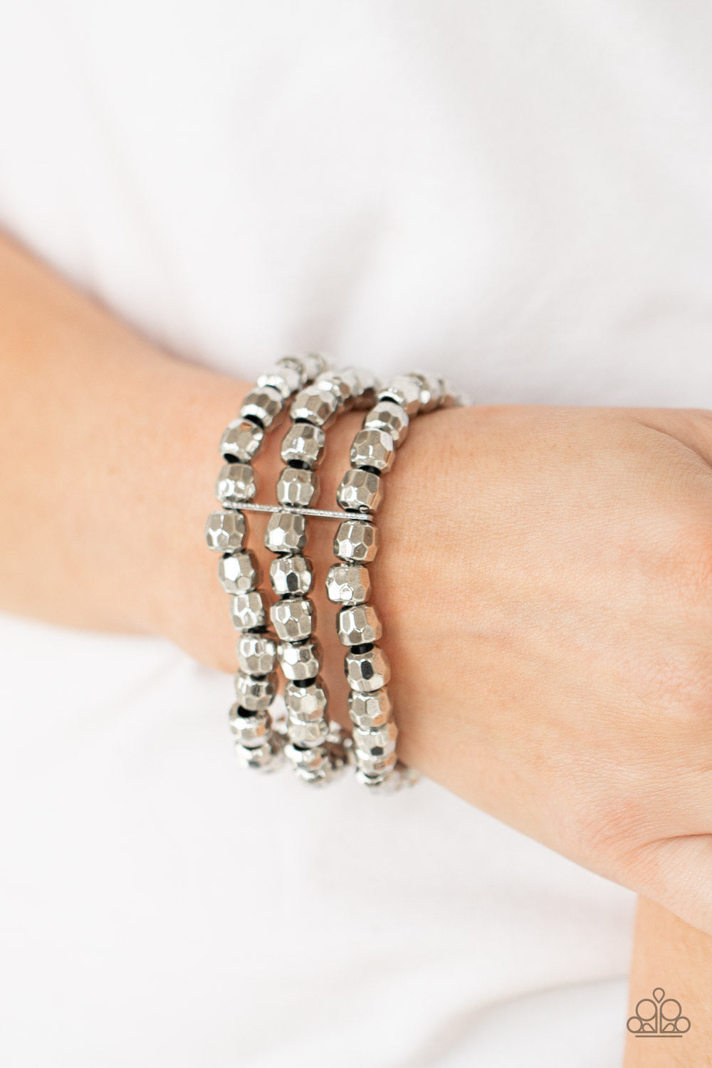 Bracelet - Magnetically Maven - Silver