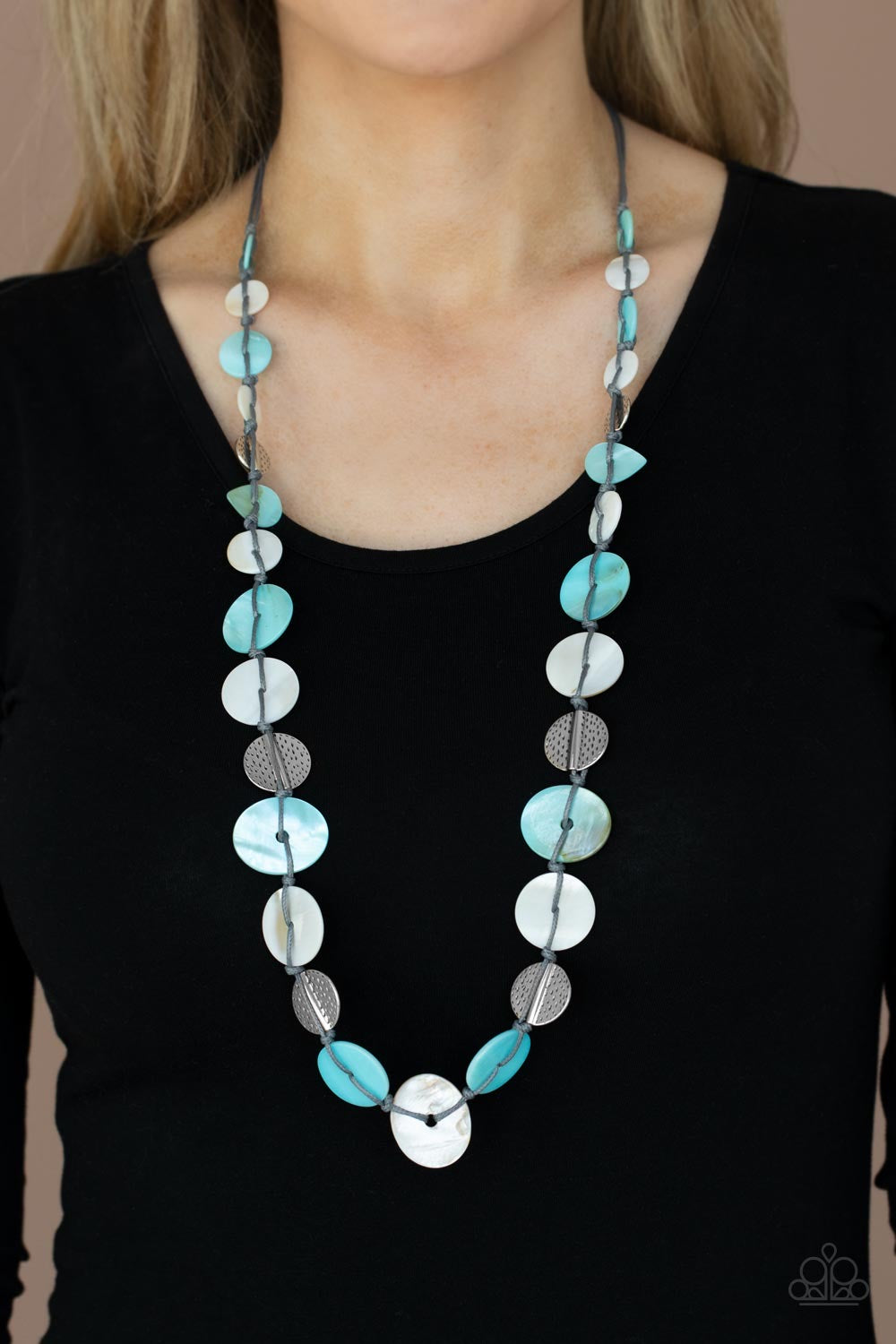 Necklace - Seashore Spa - Blue