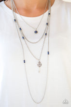 Load image into Gallery viewer, Necklace - Key Keynote - Blue
