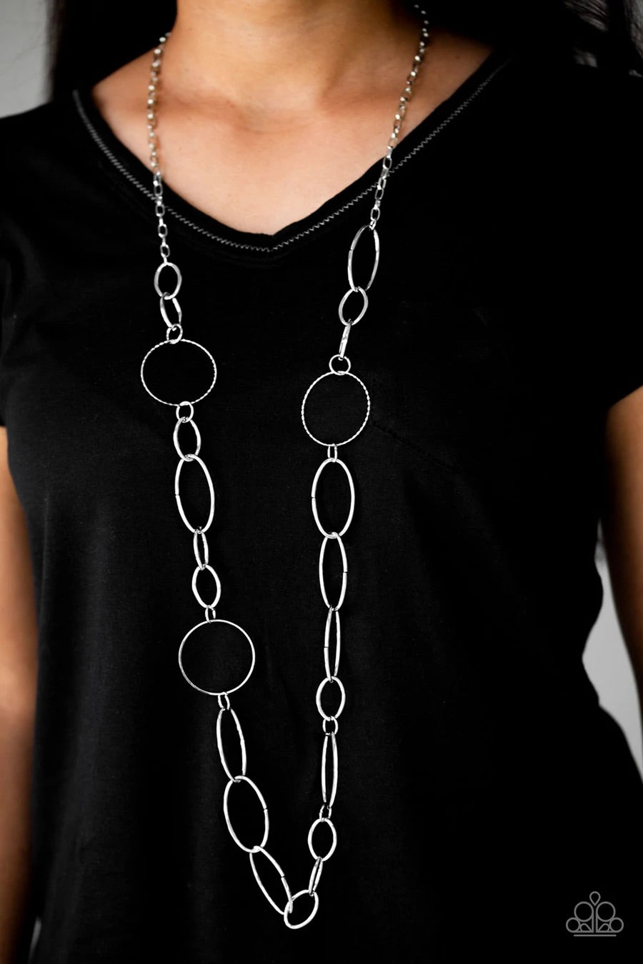 Necklace - Perfect Mismatch - Silver