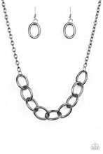 Load image into Gallery viewer, Necklace - Boldly Bronx - Black
