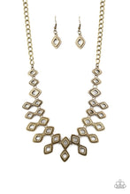 Load image into Gallery viewer, Necklace - Geocentric - Brass

