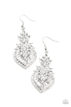 Load image into Gallery viewer, Earrings - Royal Hustle - White
