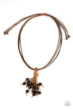 Load image into Gallery viewer, Necklace - Tassel Trek - Black
