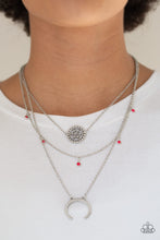 Load image into Gallery viewer, Necklace - Lunar Lotus - Pink
