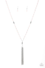 Load image into Gallery viewer, Necklace -  Tassel Takeover - Pink
