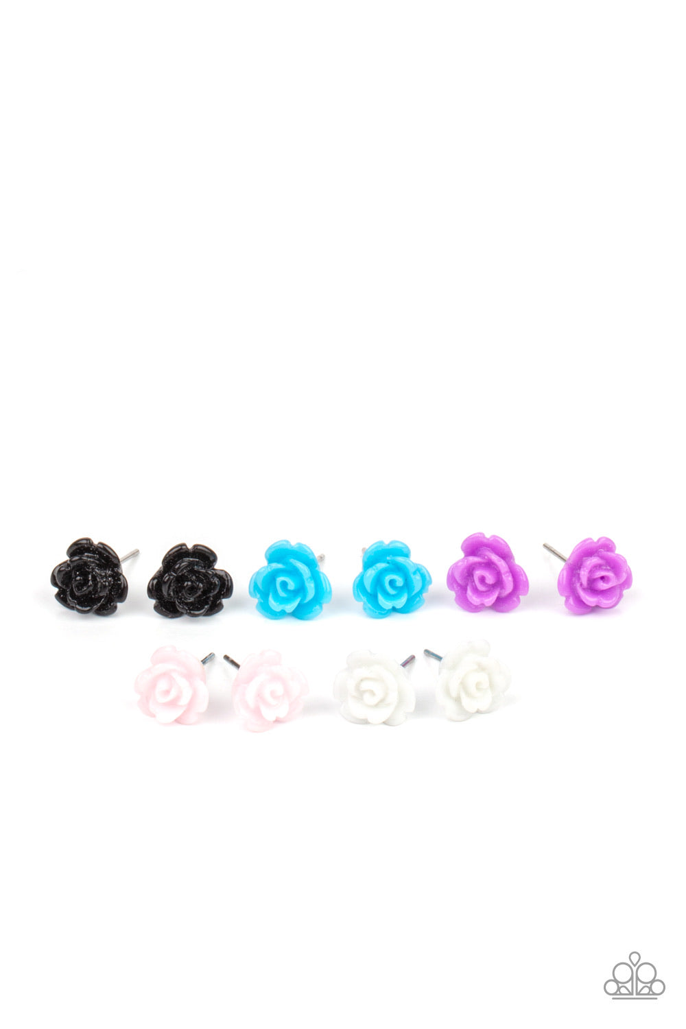 Starlet Shimmer - Rose Earrings - Multi