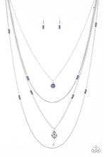 Load image into Gallery viewer, Necklace - Key Keynote - Blue
