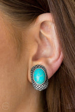 Load image into Gallery viewer, Earrings - Bedrock Bombshell - Blue
